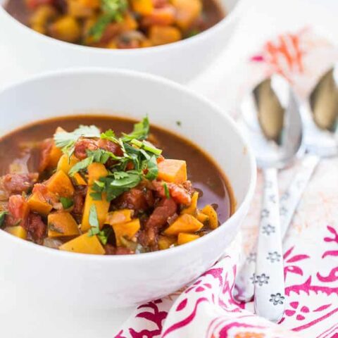 Vegetarian Paleo Chili 