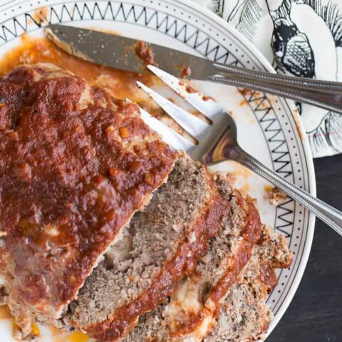 Mozzarella-Studded Gluten-Free Meatloaf