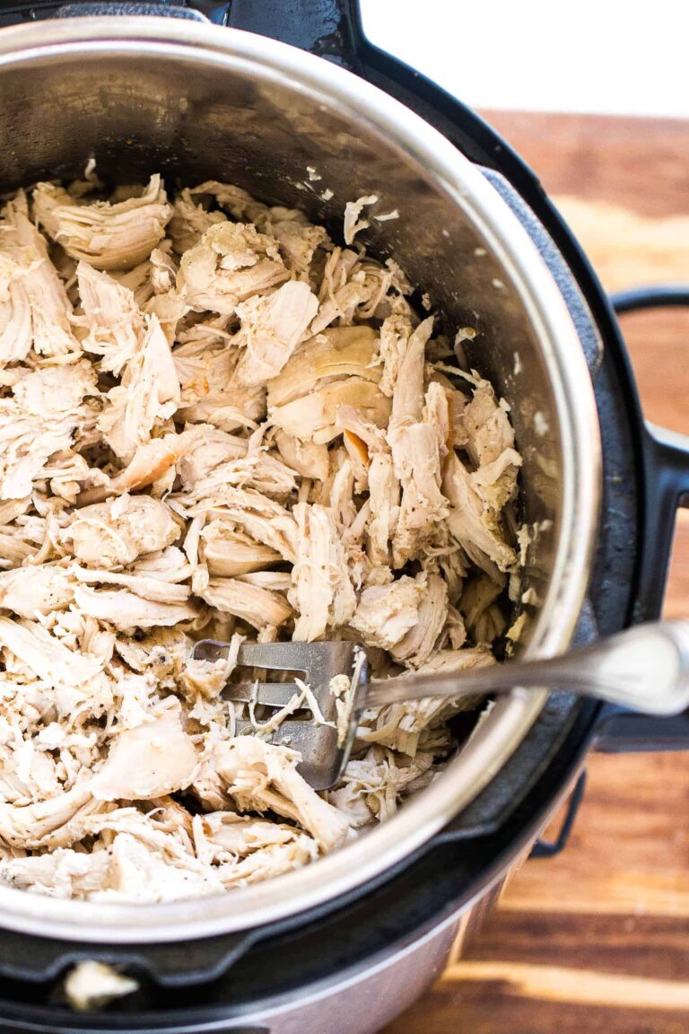 Pressure Cooker Shredded Chicken and Three Easy Meals Perry's Plate