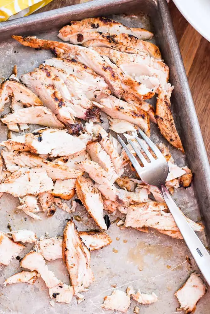 Grilled Jerk Chicken & Mango Salad | jerk chicken recipe | paleo recipe | Whole30 recipe | summer salads | perrysplate.com Grilled Jerk Chicken & Mango Salad | jerk chicken recipe | paleo recipe | Whole30 recipe | summer salads | perrysplate.com