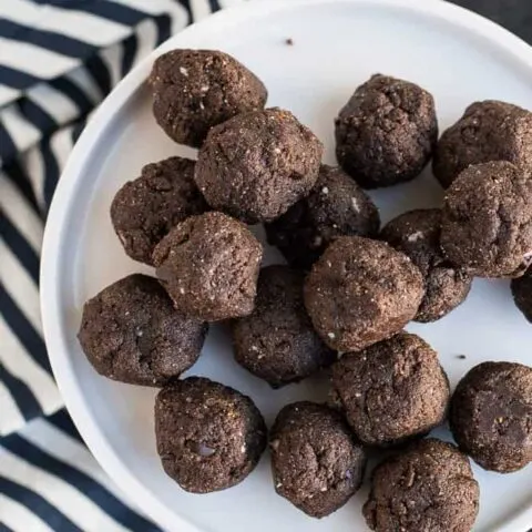 Paleo Protein Brownie Bites