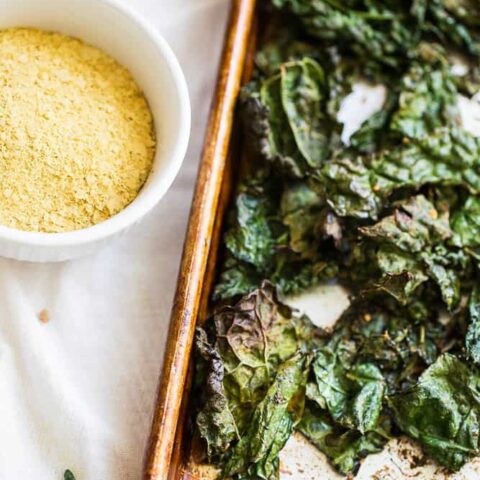 Cheezy Ranch Kale Chips