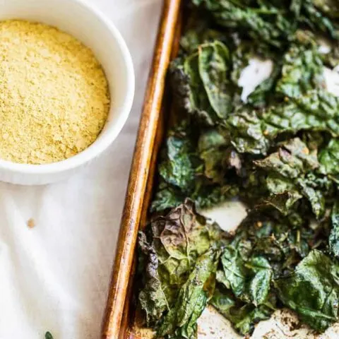 Cheezy Ranch Kale Chips