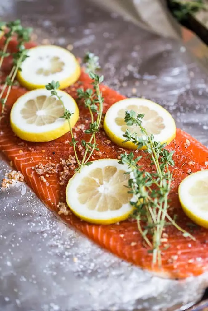 Grilled Cajun Foil-Packet Salmon | Whole30 recipes | paleo recipes | salmon recipes | grilling recipes | perrysplate.com Grilled Cajun Foil-Packet Salmon | Whole30 recipes | paleo recipes | salmon recipes | grilling recipes | perrysplate.com