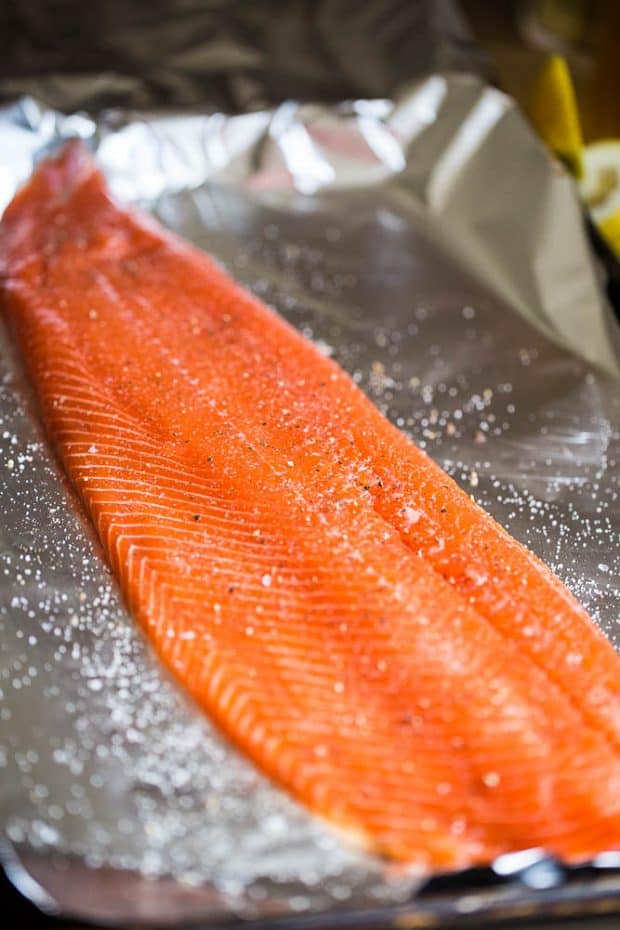 Salmon in Foil Perry's Plate