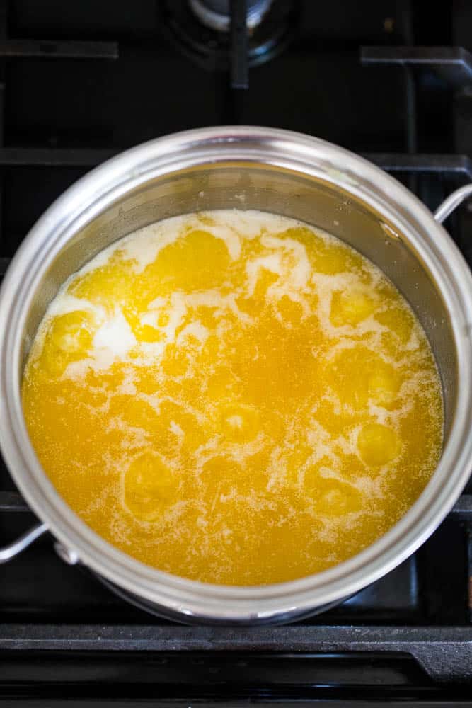 How to Make Ghee | ghee tutorial | clarified butter recipe | paleo recipes | Whole30 recipes | perrysplate.com