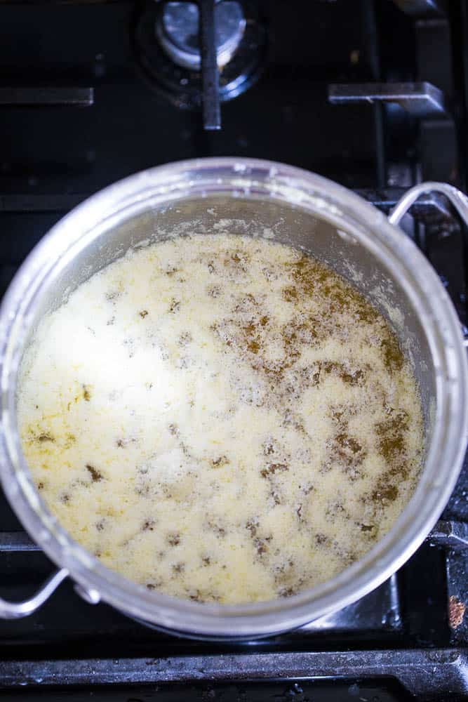 How to Make Ghee | ghee tutorial | clarified butter recipe | paleo recipes | Whole30 recipes | perrysplate.com How to Make Ghee | ghee tutorial | clarified butter recipe | paleo recipes | Whole30 recipes | perrysplate.com