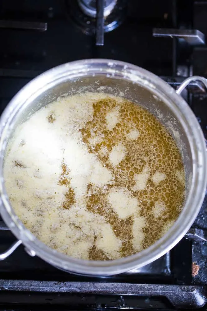 How to Make Ghee | ghee tutorial | clarified butter recipe | paleo recipes | Whole30 recipes | perrysplate.com How to Make Ghee | ghee tutorial | clarified butter recipe | paleo recipes | Whole30 recipes | perrysplate.com