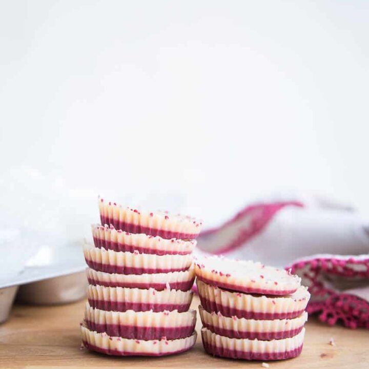 White Chocolate Raspberry Fat Bombs