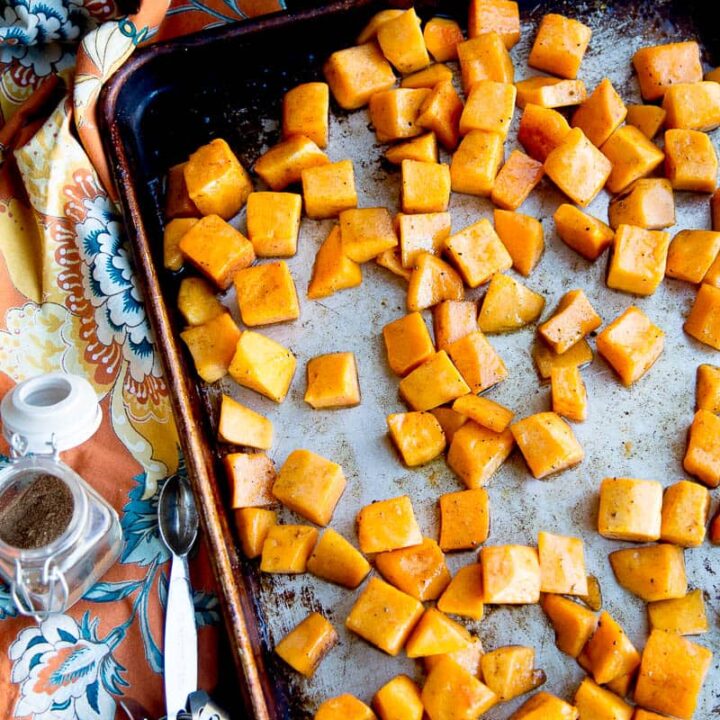 Chai Maple Roasted Butternut Squash