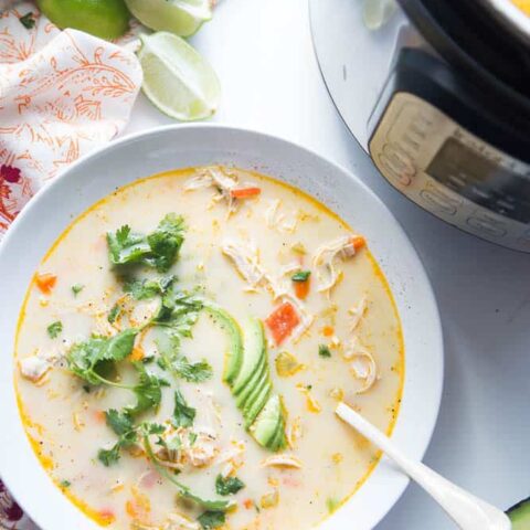 Instant Pot Creamy Chicken Soup