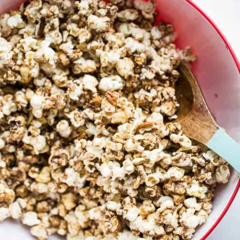 Loaded Chai Caramel Popcorn (Gluten & Dairy Free)