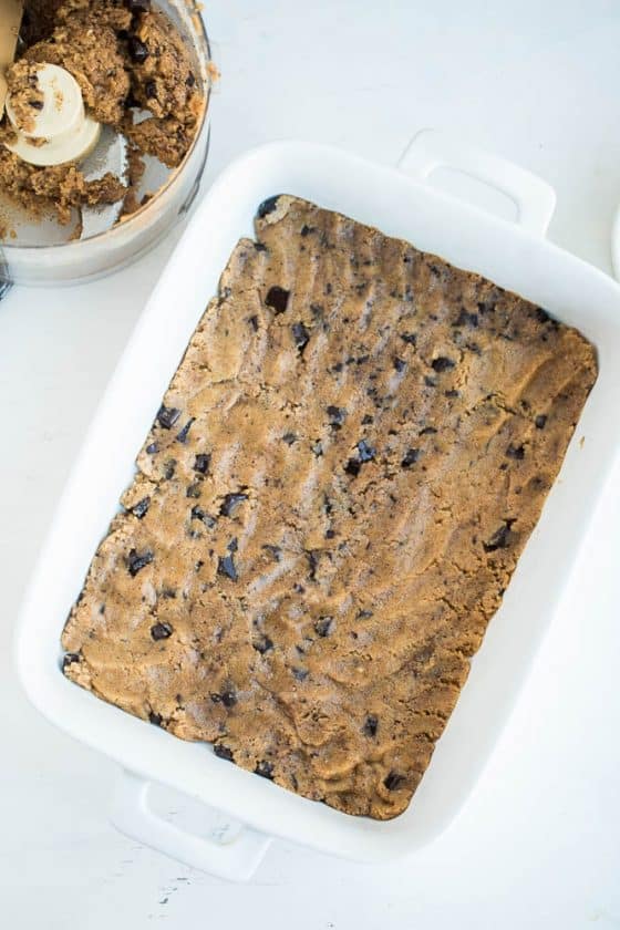 Paleo Chocolate Chip Fudge Bars Perry's Plate