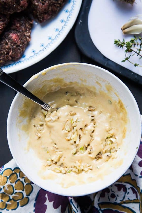 Best Mushroom Burger Recipe with Roasted Garlic Aioli Perry's Plate