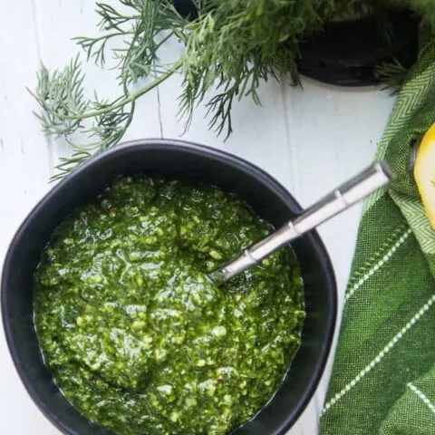 Dairy-Free Dill Pesto