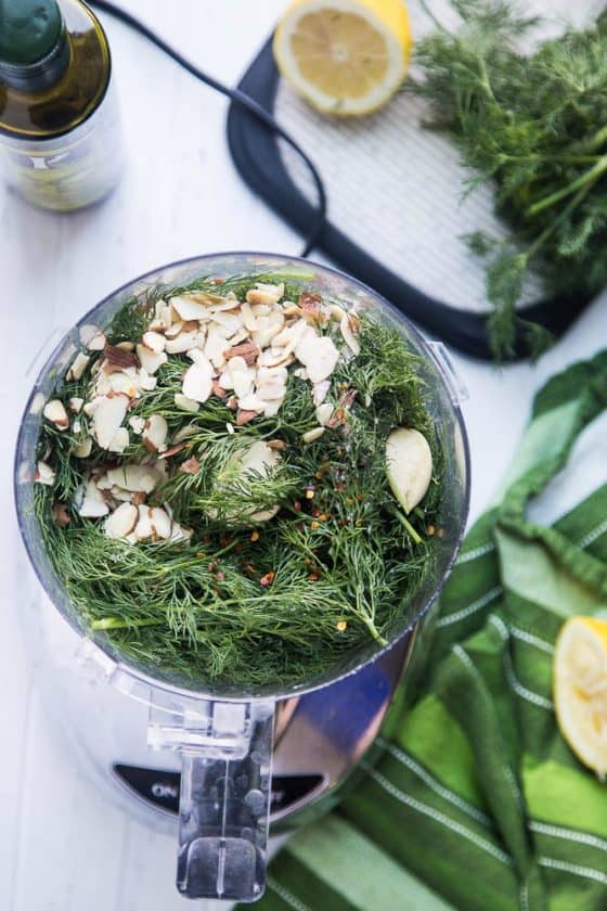 Dill Pesto Perry's Plate