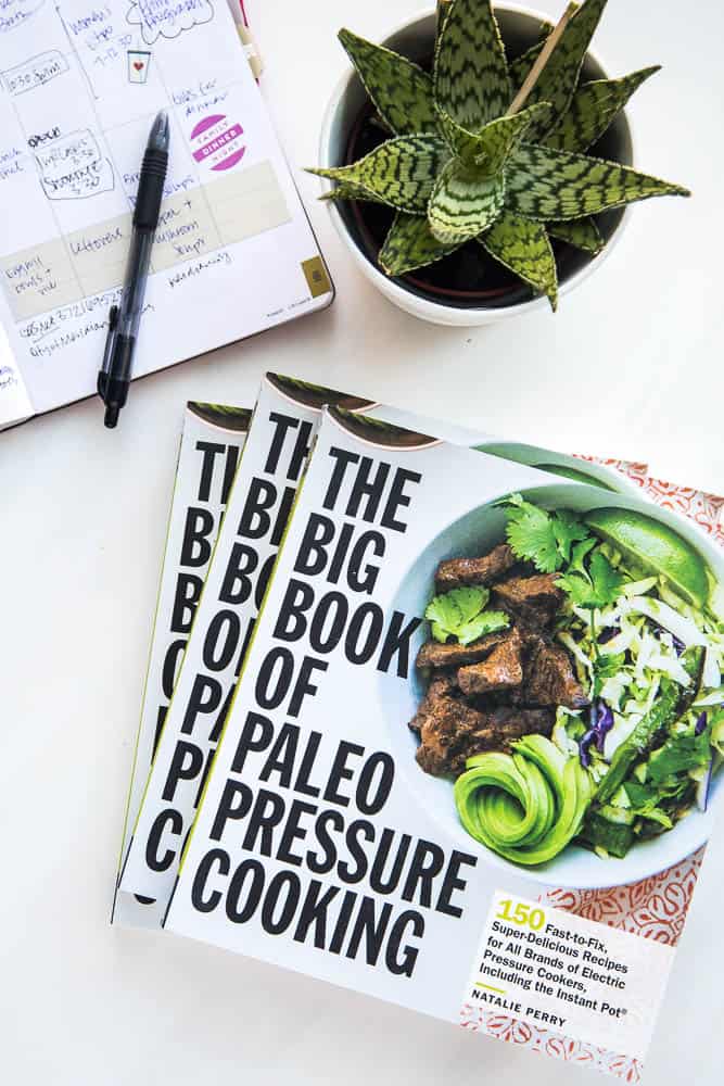 This brand-new paleo Instant Pot cookbook has 150 FANTASTIC recipes that are healthy and easy to make. There are also 100 Whole30 friendly recipes and 80 low-carb/keto recipes! Perfect for that Instant Pot you snagged on Black Friday.