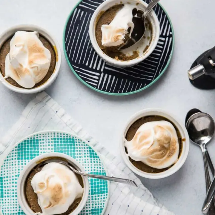 Crustless Chai Pumpkin Pie Cups for Instant Pot