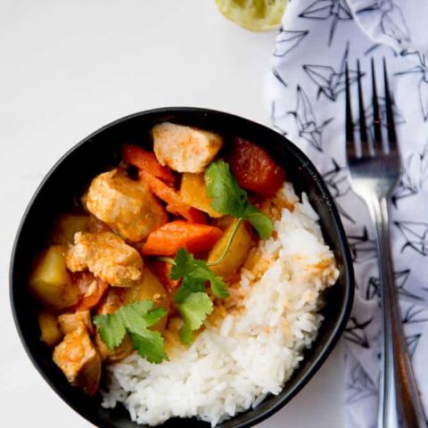 Chicken Thai Curry (Instant Pot)