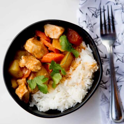 Thai Curry Chicken (Instant Pot)