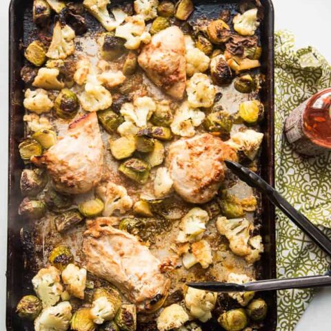 Thai Chicken Sheet Pan Dinner