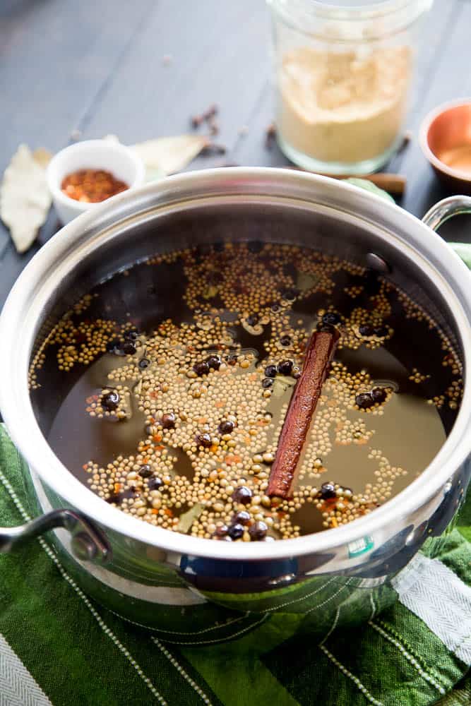 Making your own, home-brined Instant Pot corned beef is a long process, but very little of that time is hands on! It's way easier than you'd think, and the pay off (and corned beef leftovers) are totally worth it!