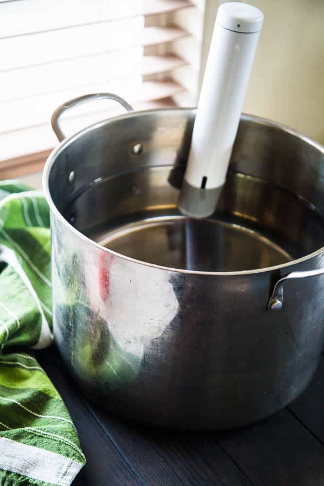 Making your own, home-brined sous vide or Instant Pot corned beef is a long process, but very little of that time is hands on! It's way easier than you'd think, and the pay off (and corned beef leftovers) are totally worth it!