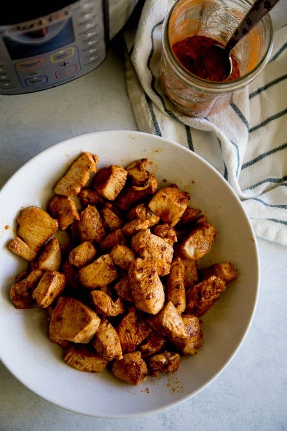 Instant Pot Chicken Tomatillo Soup Perry's Plate