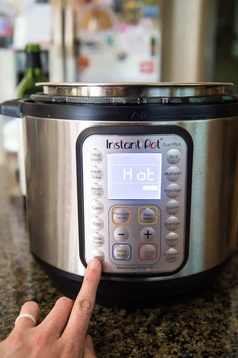BBQ Pulled Pork is SO easy in an Instant Pot pressure cooker! You can turn a big pork roast into tender shreds of sweet BBQ in under 2 hours! | perrysplate.com #instantpot #bbqpulledpork BBQ Pulled Pork is SO easy in an Instant Pot pressure cooker! You can turn a big pork roast into tender shreds of sweet BBQ in under 2 hours! | perrysplate.com #instantpot #bbqpulledpork