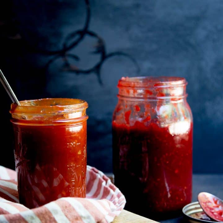 Raspberry Chipotle BBQ Sauce