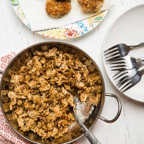 Ground Chicken Breakfast Sausage Recipe