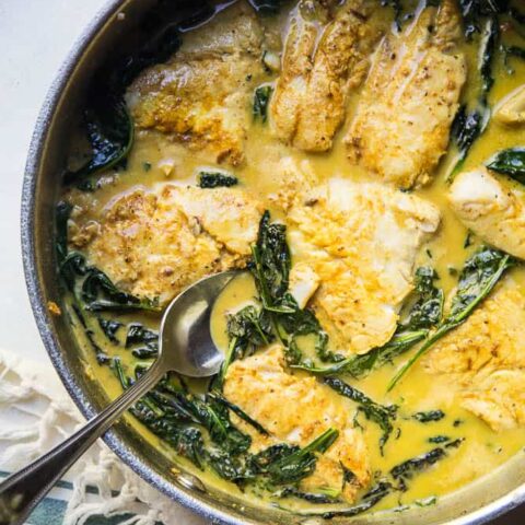 Quick Thai Fish Curry & Coconut Rice