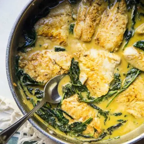 Quick Thai Fish Curry & Coconut Rice - Perry's Plate