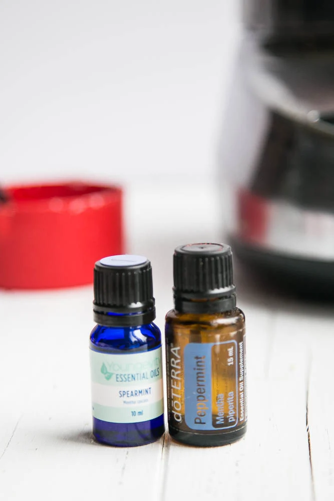 Peppermint oil for Homemade Candy Cane Scrub