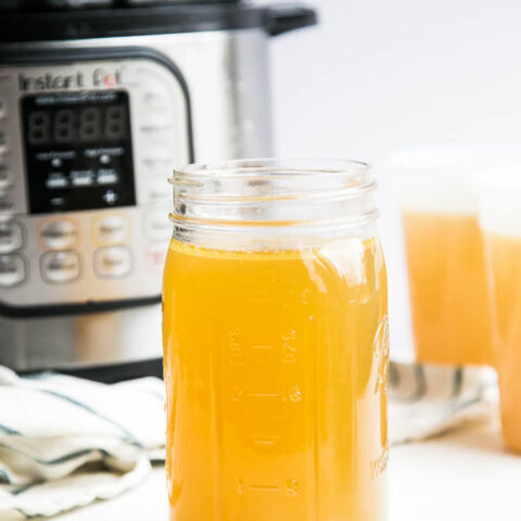 Chicken Bone Broth (Instant Pot)