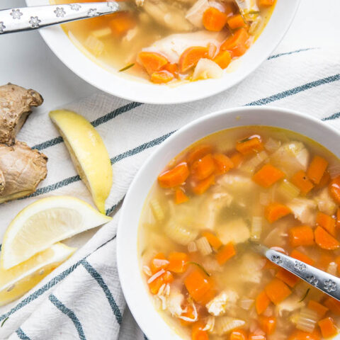 Chicken Soup in Pressure Cooker