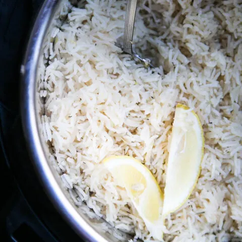 Instant Pot Lemon Herb Rice