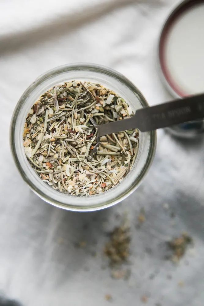 Store this homemade seasoning blend with your others to customize your cooking.