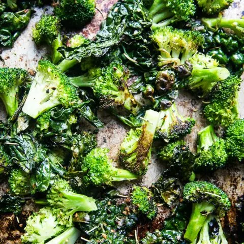 Italian Roasted Broccoli & Kale