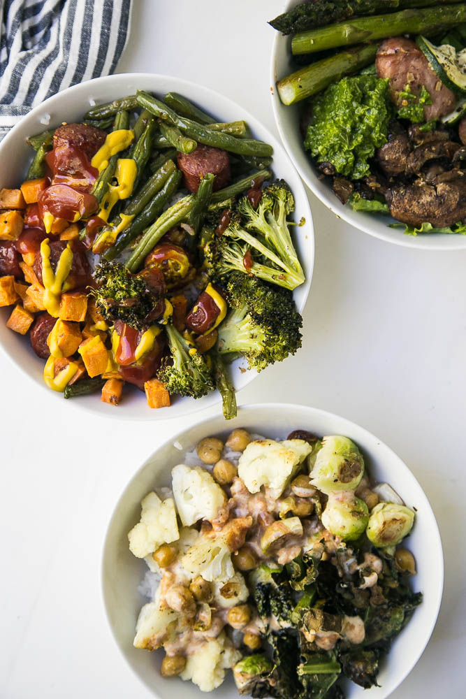 Easy Dinner Formulas that take the stress out of meal planning and cooking! Adaptable to paleo, keto, vegetarian, Whole30 or any other eating style! | perrysplate.com #mealplanning #mealprep #easydinner