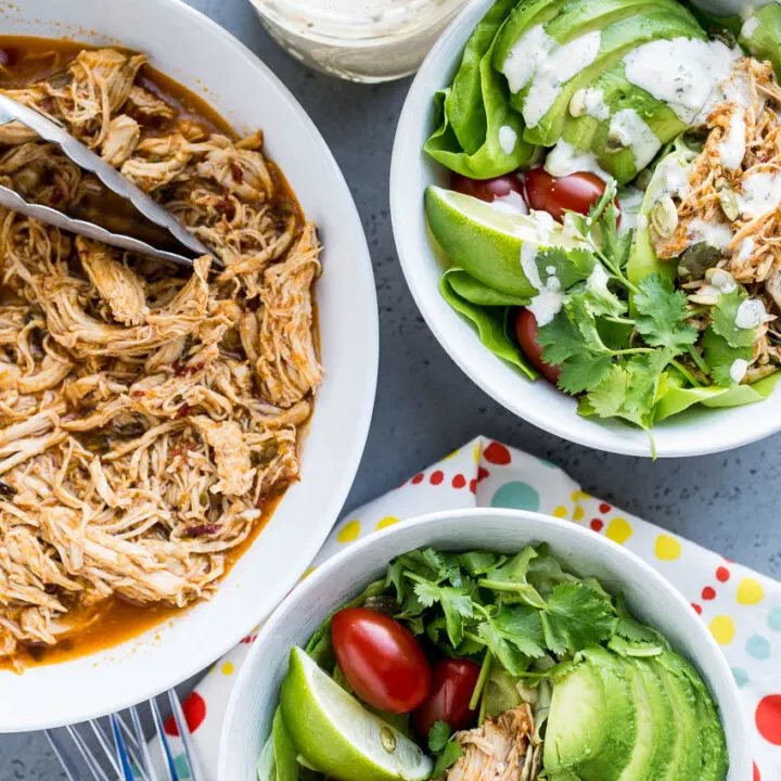 Shredded Chicken Breast (Instant Pot)