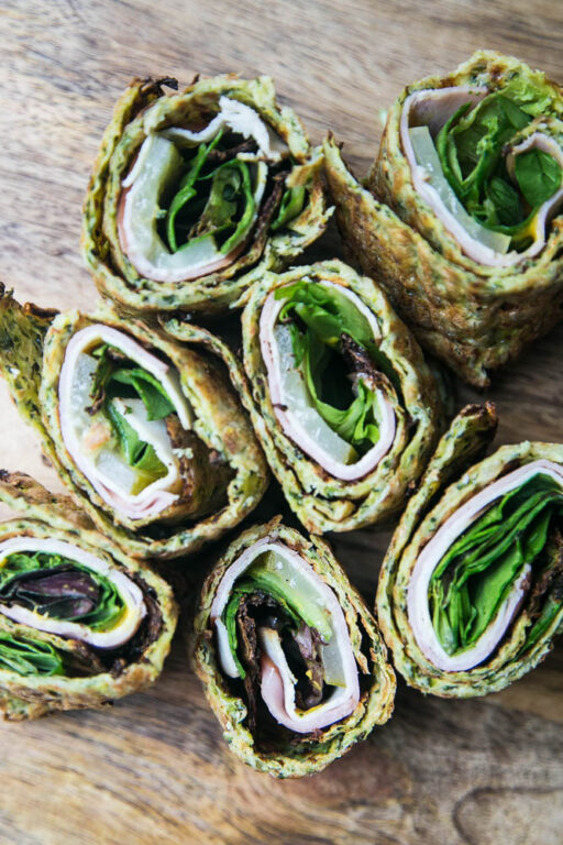 GlutenFree Flatbread Sandwich Wraps (with Zucchini Flatbread) Perry