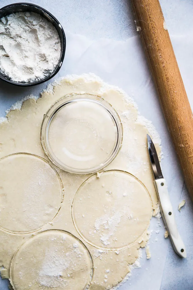 Gluten-free pie crust is a little tricky to work with, but this crust bakes up just as flaky and delicious as regular pie crust.