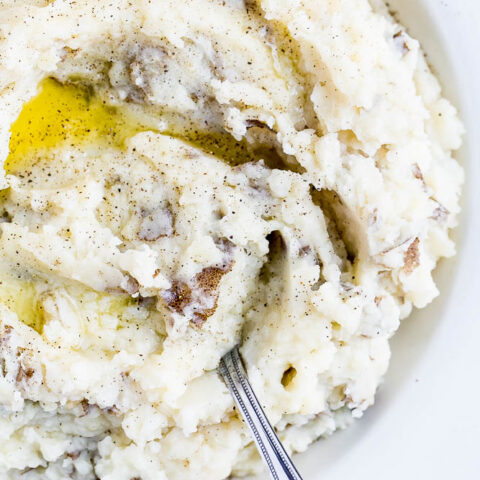 Instant Pot Mashed Potatoes (No Drain)