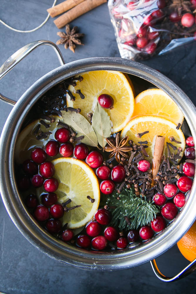 Easy Holiday Simmer Pot (Stovetop Potpourri)