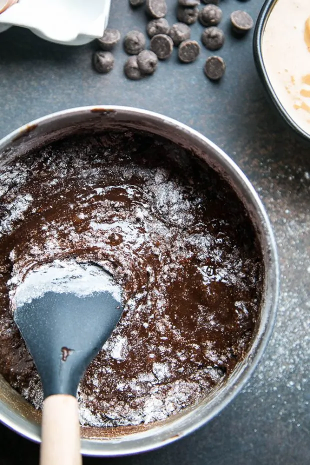 Using cassava or tapioca flour makes these chocolate lava cakes grain-free and gluten-free!