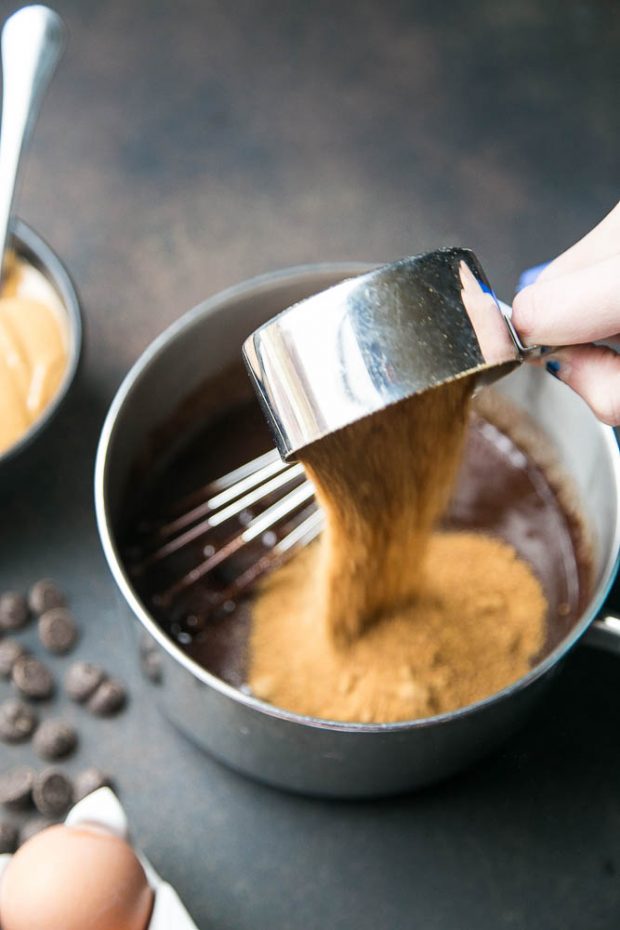 Coconut sugar is a great natural sweetener for these chocolate lava cakes.