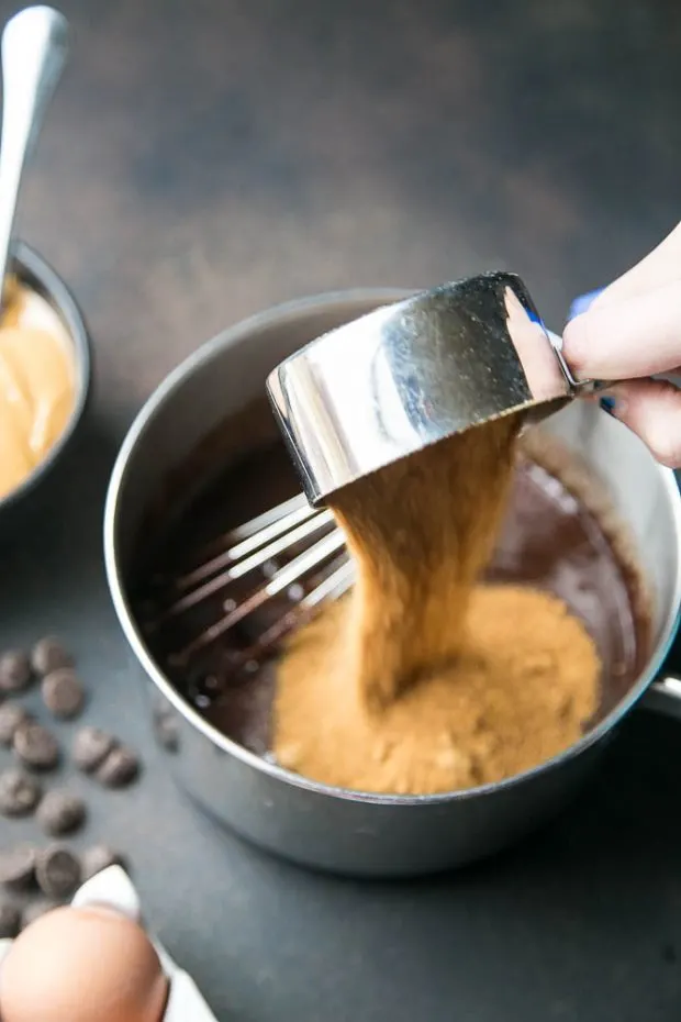 Coconut sugar is a great natural sweetener for these chocolate lava cakes. Coconut sugar is a great natural sweetener for these chocolate lava cakes.