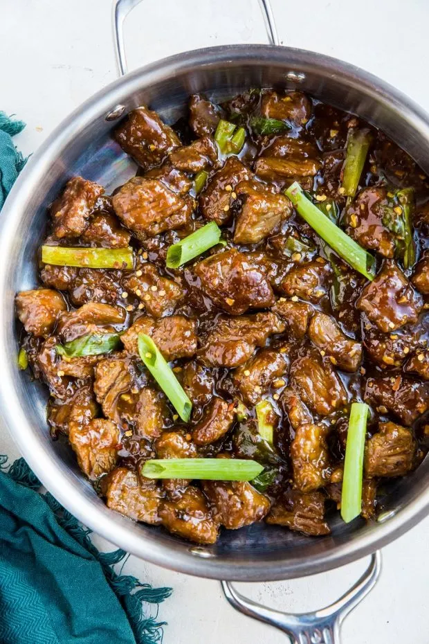 Easy 30-minute Paleo Mongolian Beef -- Paleo Meal Plans