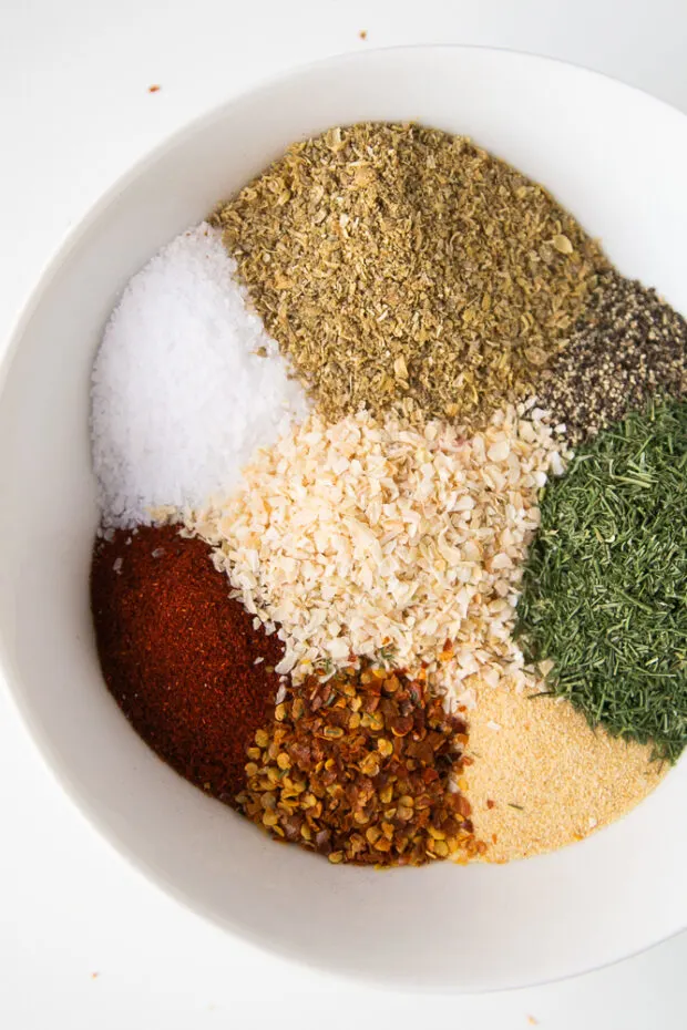 Homemade steak seasoning is made from several common ingredients -- ones you might already have! Homemade steak seasoning is made from several common ingredients -- ones you might already have!